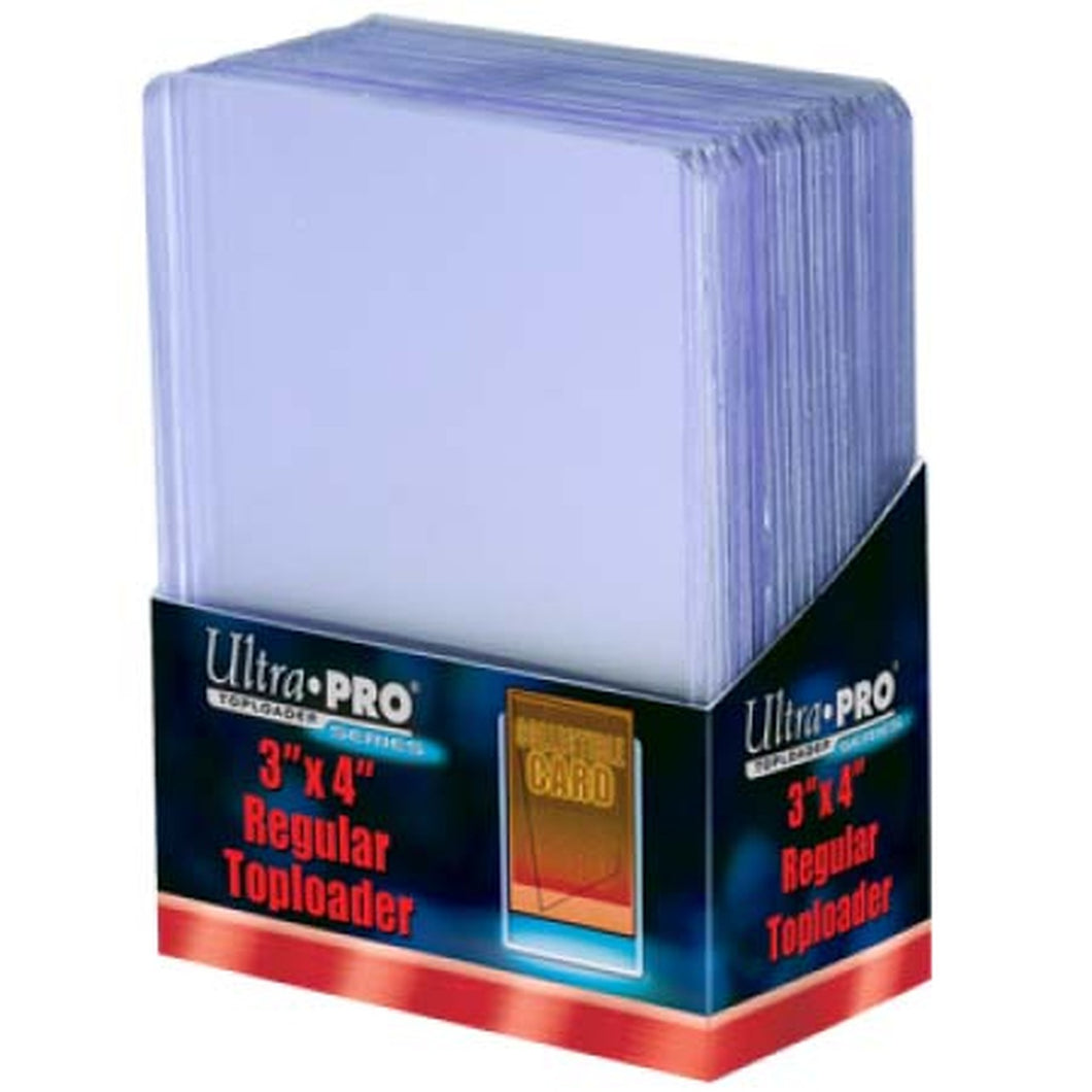 Toploaders - 3 x 4 - Clear Regular (25 per Pack)