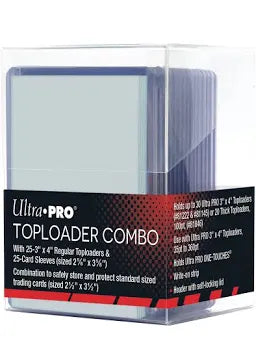 UltraPro Toploaders, sleeves, and Box Combo