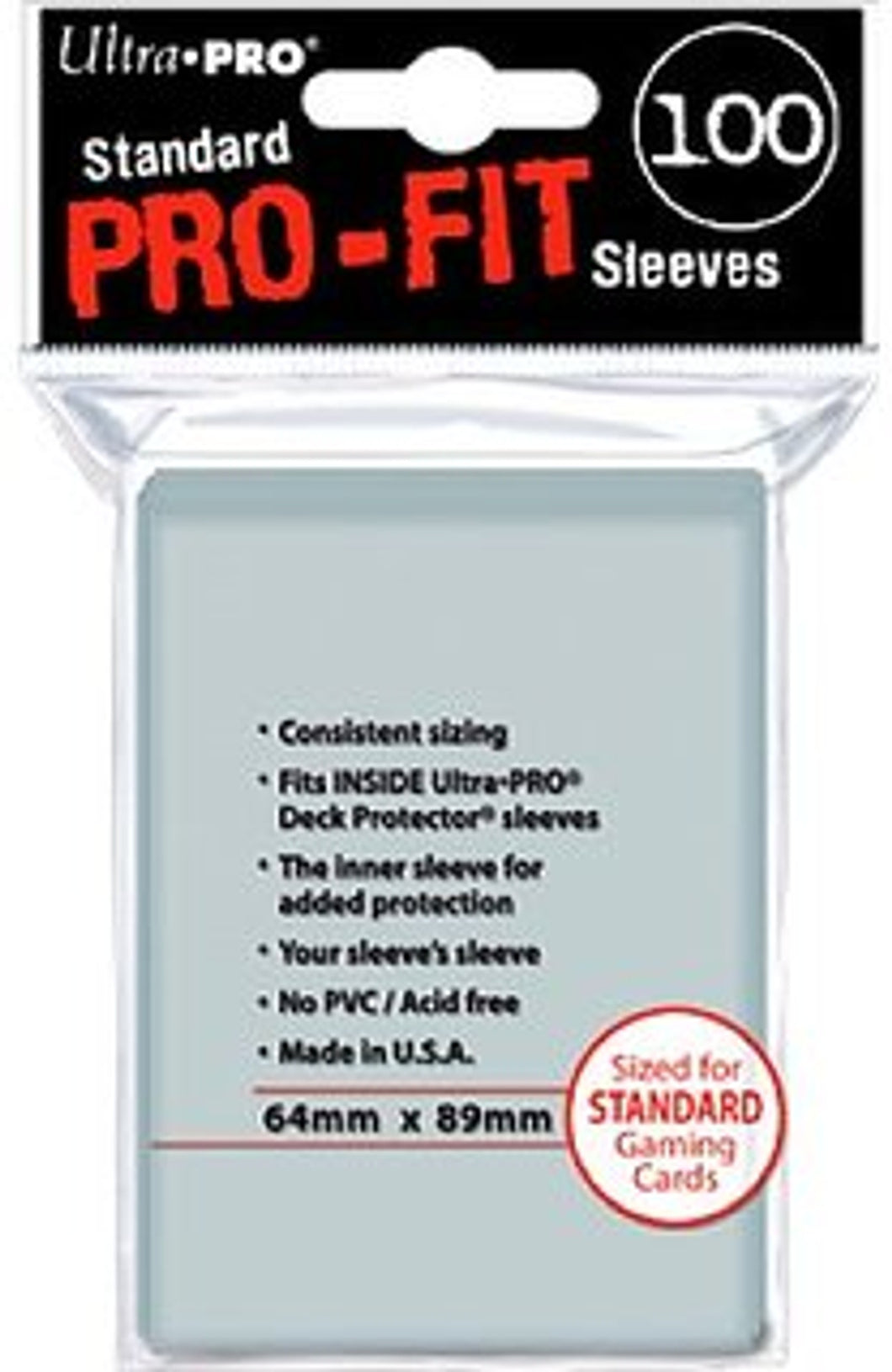 Pro Fit Sleeves (Perfect Fit 64 mm x 84 mm)