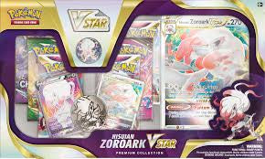 Pokemon CCG Premium Collection Box Hisuian Zoroark VStar